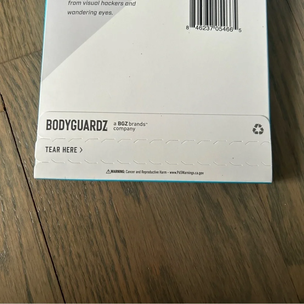 Bodyguardz privacy glass screen protector